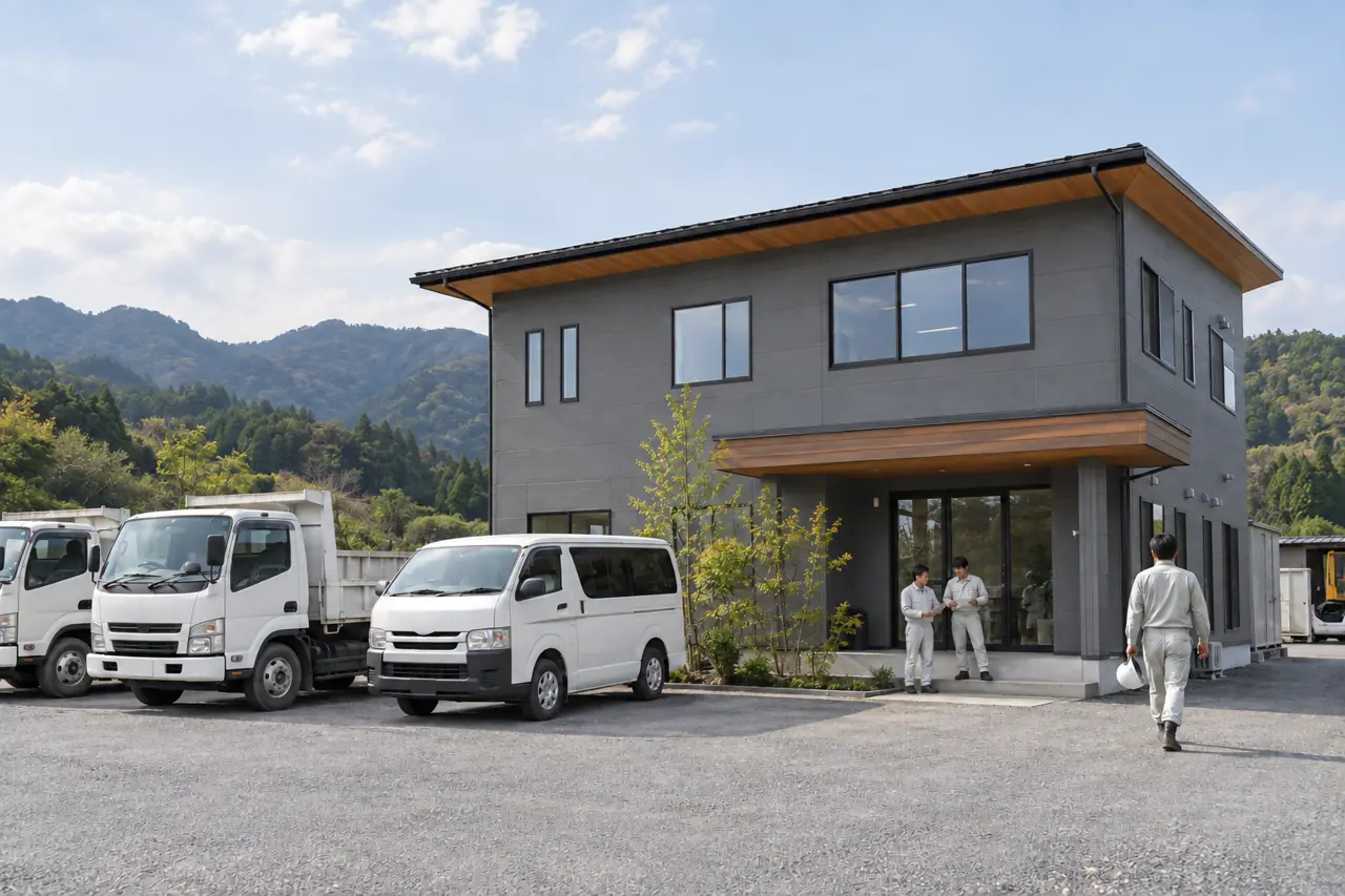 梓野建設の本社