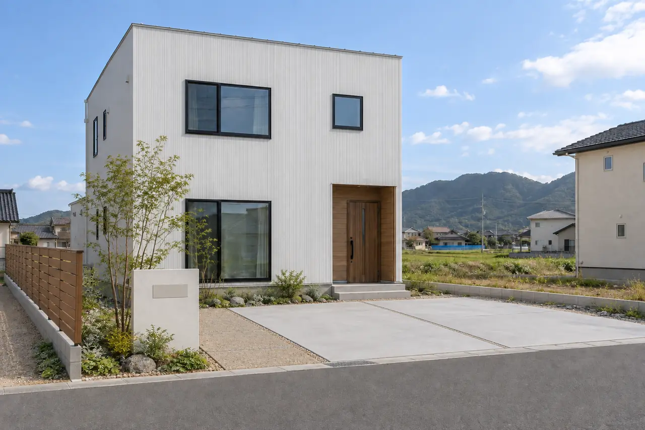 高松市 林町 K様邸の新築外構