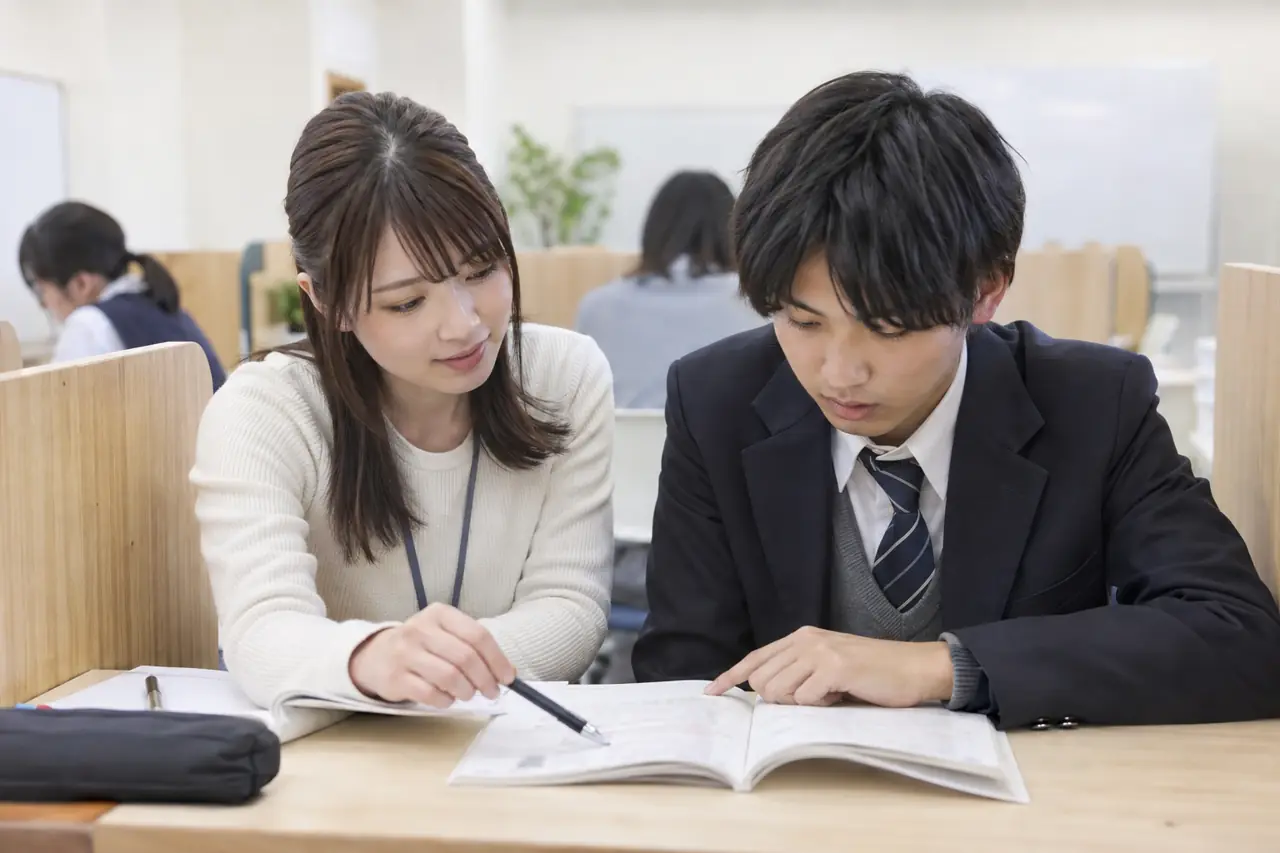 個別指導の席