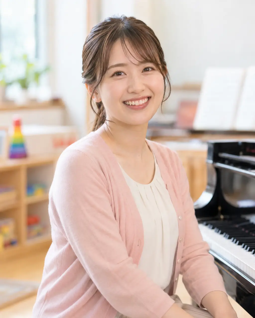 リトミック・こどものピアノの菅野 遥講師