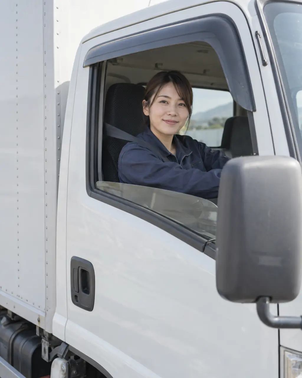渡辺 さやかさん（4t 冷蔵ルート・入社4年）
