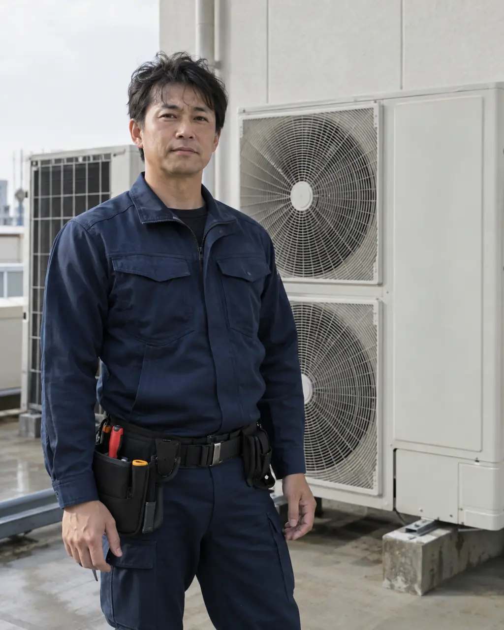 太田 圭介（空調 担当／第一種冷媒フロン類取扱技術者）