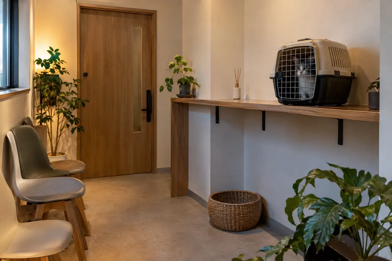 猫専用の待合
