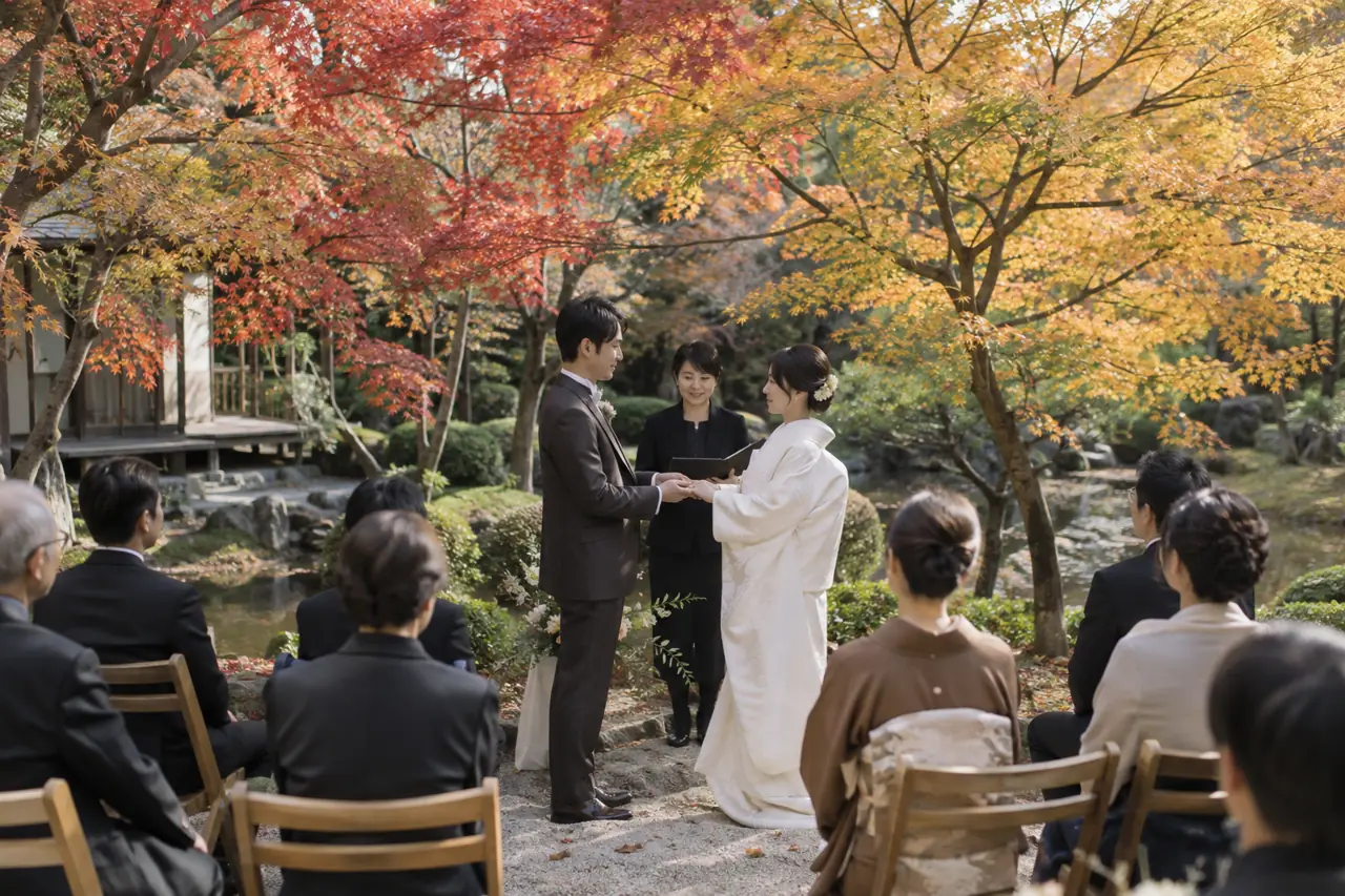 秋の結婚式